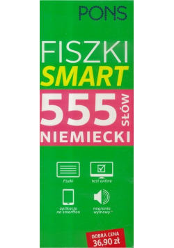 Fiszki Smart 555 słów. Niemiecki
