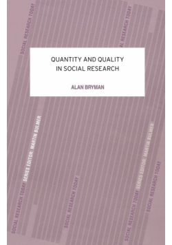 Quantity and Quality in Social Research