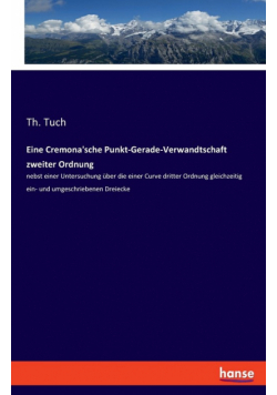 Eine Cremona'sche Punkt-Gerade-Verwandtschaft zweiter Ordnung