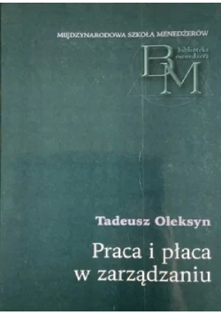Praca i płaca w zarządzaniu