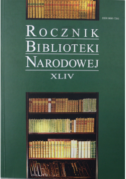Rocznik Biblioteki Narodowej XLIV