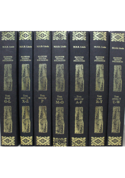 Słownik języka polskiego reprint z 1854 r Tom I - VI