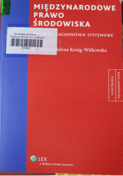 Międzynarodowe prawo środowiska