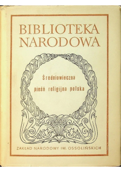Średniowieczna pieśń religijna polska