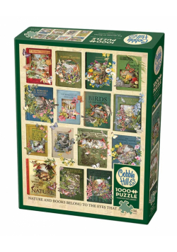 Puzzle 1000 Książki przyrodnicze G3