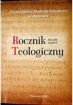 Rocznik teologiczny Nr 4 / 20