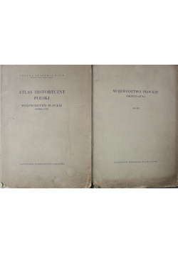 Atlas historyczny Polski Województwo Płockie około 1578 + Mapy