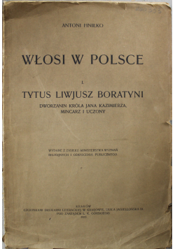 Włosi w Polsce 1923 r