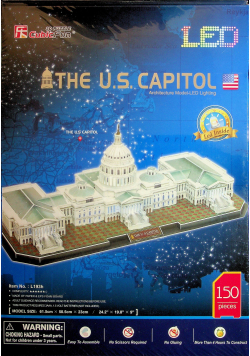 Puzzle 3D LED The Capitol Hill Nowa