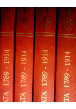 Wielka historja powszechna Lata 1789 -1914 Tom 1 do 4