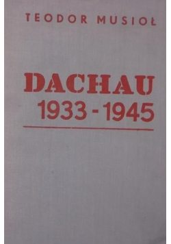 Dachau 1933 1945