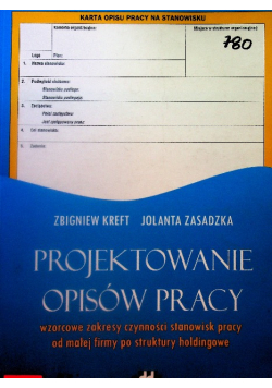 Projektowanie opisów pracy