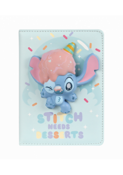 Notes B6 Squishy 3D Disney Fashion Stitch wzór 2