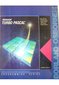 Advanced Turbo Pascal