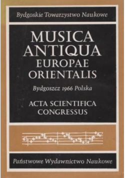 Musica Antiqua Europae orientalis