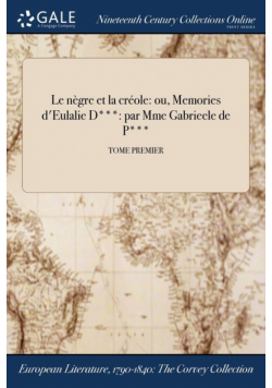 Le nègre et la créole