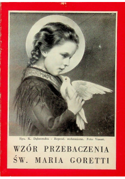 Wzór przebaczenia Św Maria Goretti