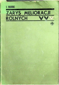 Zarys melioracji rolnych
