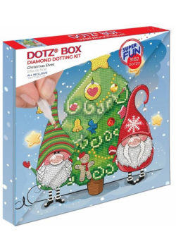Diamond Dotz Box - Christmas Elves