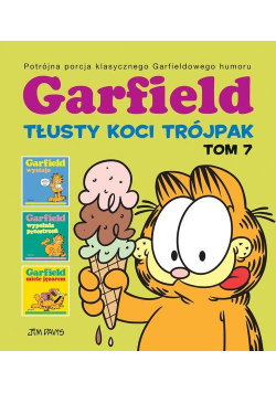 Garfield Tłusty koci trójpak Tom 7