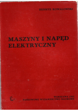 Maszyny i napęd elektryczny
