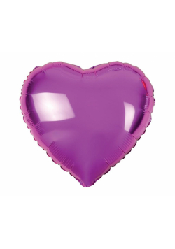 Balon foliowy serce różowe 45cm