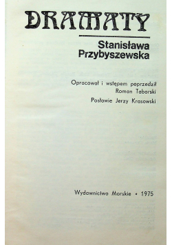 Dramaty Stanisława Przybyszewska