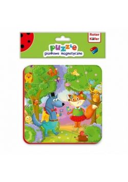 Miękkie magnetyczne puzzle Mieszkańcy Lasu