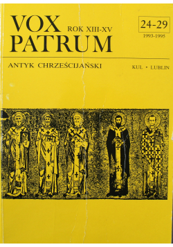 Vox Patrum Rok XIII XV  24 29