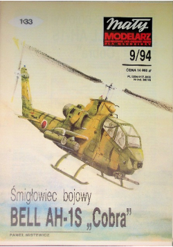 Mały modelarz Nr 9 / 94 Śmigłowiec bombowy Bell AH 1S Cobra