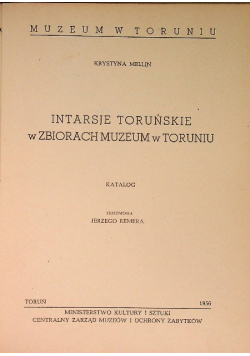 Intarsje toruńskie w zbiorach muzeum w Toruniu