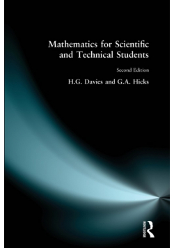 Mathematics for Scientific and Technical Students