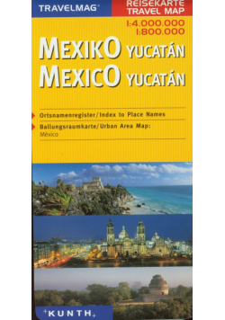 Mexico 1:4000000 / Yucatan 1:800000