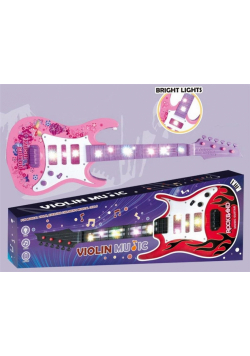 Gitara ze światłem mix