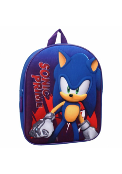 Plecak przedszkolny 3D Sonic Prime