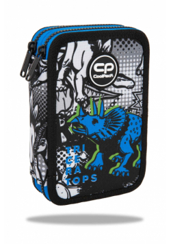 Piórnik podwójny z wyposażeniem Coolpack Jumper 2 T-Rex