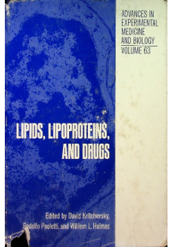 Lipids Lipoproteins and Drugs