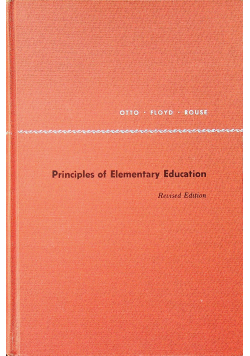 Principles of Elementary Education