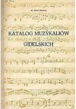 Katalog muzykaliów Gidelskich