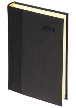 Kalendarz 2021 B5 Tyg. Carbon Paris czarny