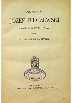 Józef Bilczewski 1824 r