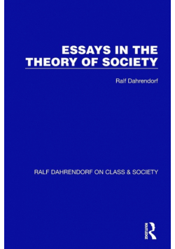 Essays in the Theory of Society
