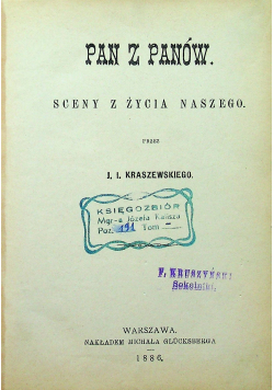 Pan z panów / Pan Major 1886r
