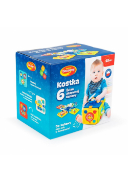 Kostka 6 ścian aktywnej zabawy