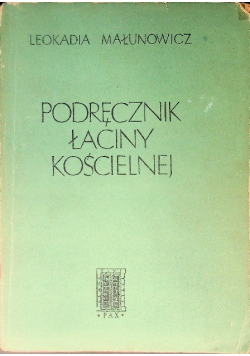 Podręcznik łaciny kościelnej