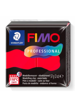 Masa termoutwardzalna Fimo 57g czerwony