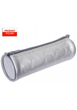 Piórnik szkolny WAR-1063 Srebrny WARTA