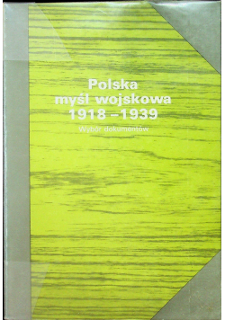 Polska myśl wojskowa 1918 1939