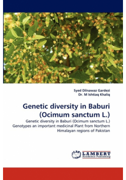 Genetic Diversity in Baburi (Ocimum Sanctum L.)
