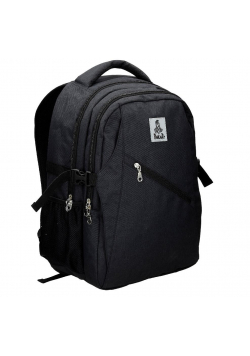 Plecak dwukomorowy Dakar Black